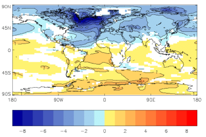 Temperatura de la superficie del mar