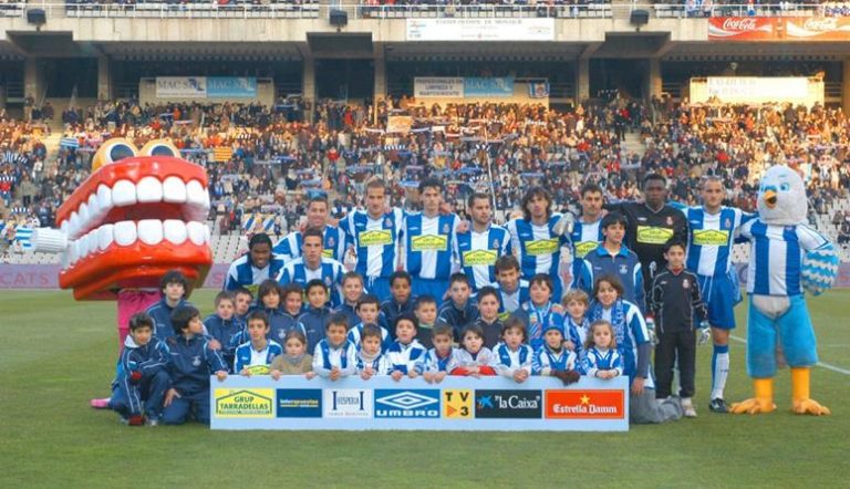 Estadio del RCD Espanyol en España