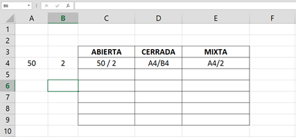 Tutorial Básico – Tipos de fórmulas para elaborar las operaciones básicas en Excel