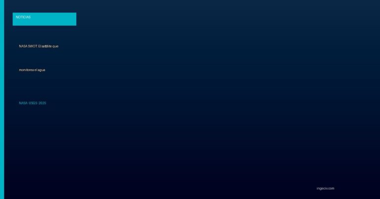 NASA revoluciona el monitoreo hídrico global con satélites SWOT, NISAR y la herramienta STREAM